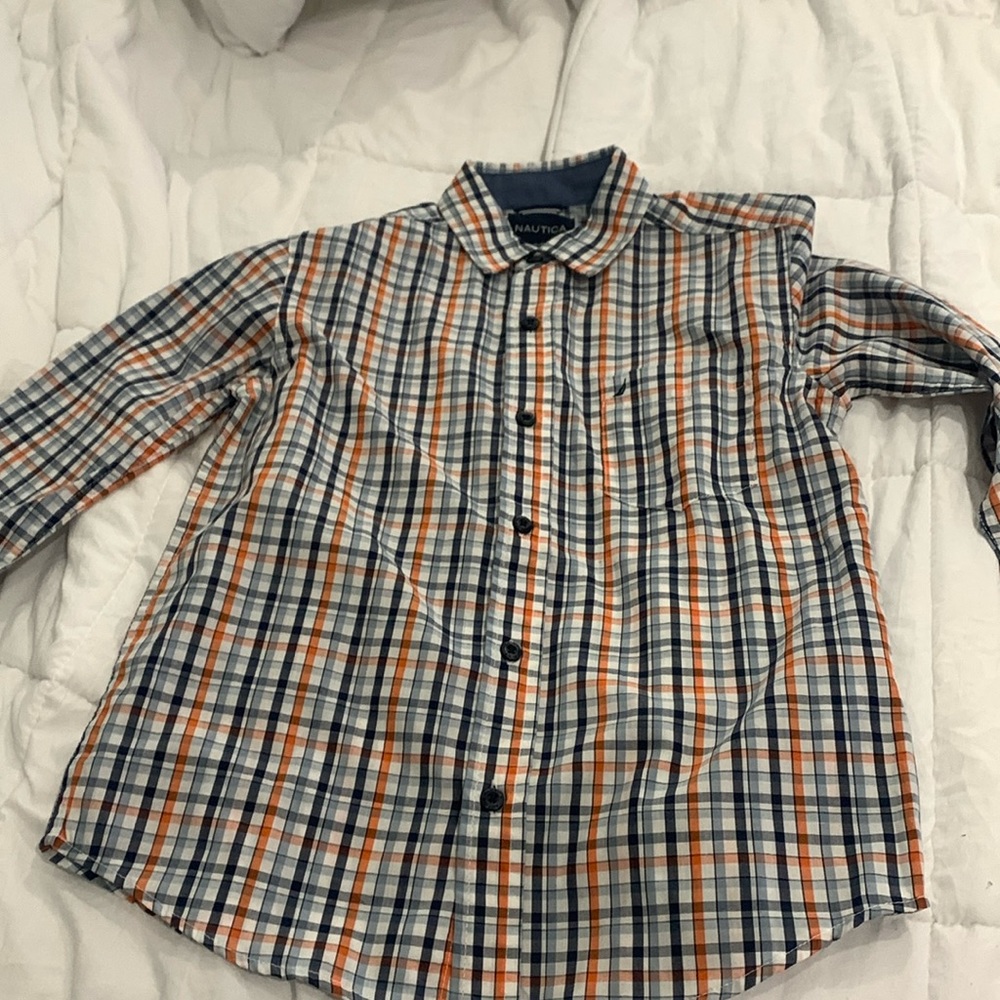 Young boys button down shirt